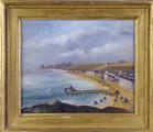 16. W. H. Allbrighton 'Seaside Town' by  